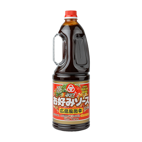 ミツワ　広島風激辛お好みソース 2100g